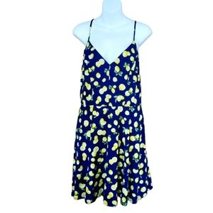 Nine Britton Blue and Yellow Mini Dress